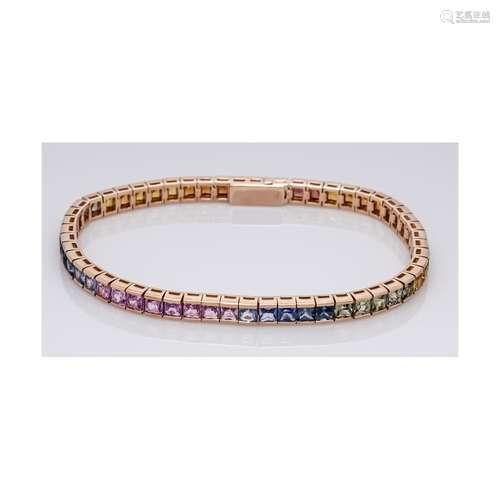 Rainbow sapphire bracelet RG 7