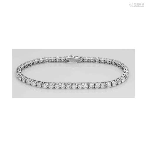 Tennis diamond bracelet WG 750