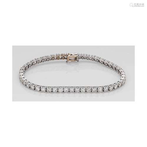 Tennis diamond bracelet WG 750