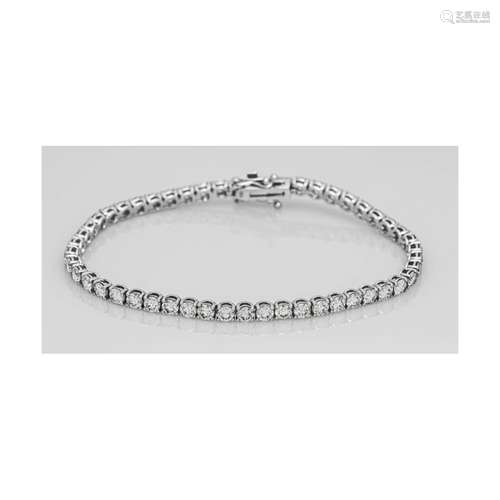 Tennis diamond bracelet WG 750