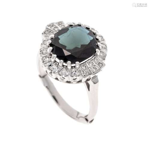 Sapphire diamond ring in Art D