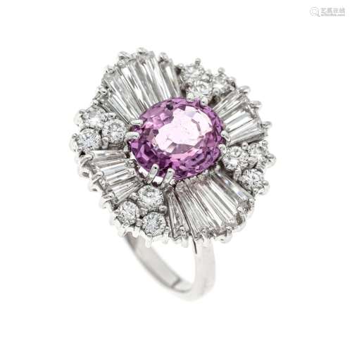 Sapphire ring WG 750/000 unsta