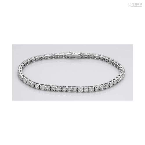 Tennis diamond bracelet WG 750