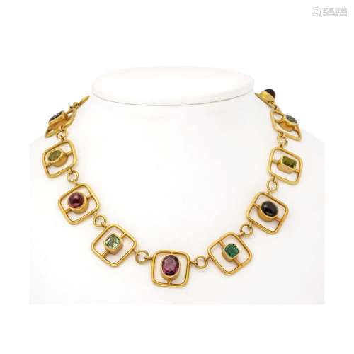 Multicolor designer necklace G