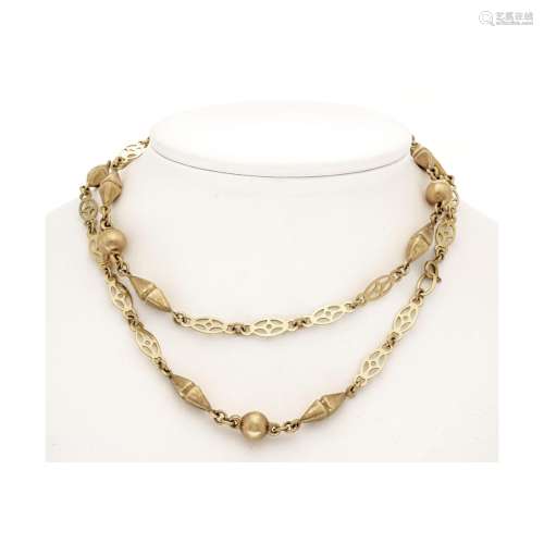 Filigree necklace GG 585/000 w