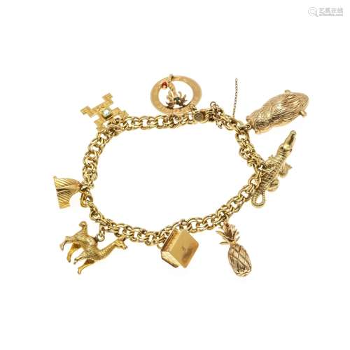 Garibaldi charm bracelet GG 75