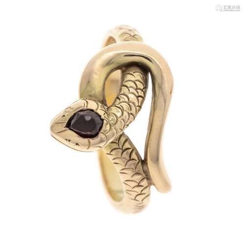 Snake ring GG 585/000 with one