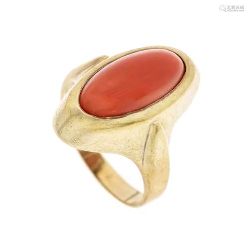 Coral ring GG 333/000 with an