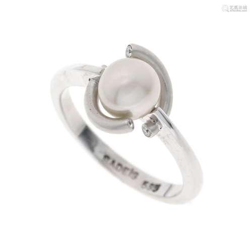 Designer pearl ring WG 585/000