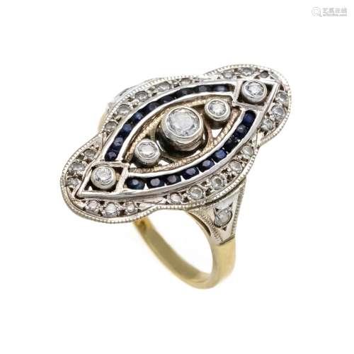 Sapphire gemstone ring GG/WG 5