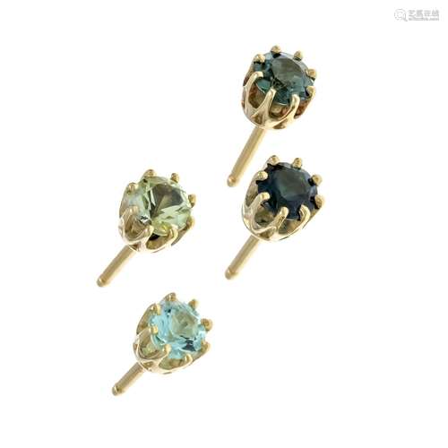 mixed lot of 4 ear studs GG 58