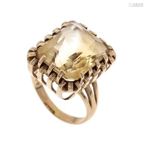 Citrine ring GG 585/000 with o