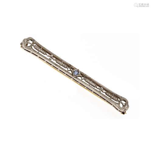 Sapphire brooch WG/GG 585/000