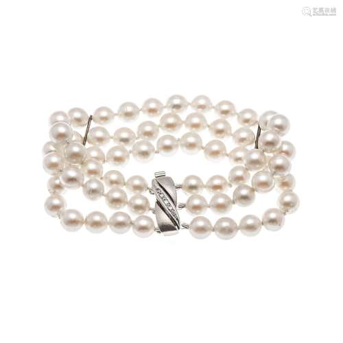 Akoya pearl bracelet with box