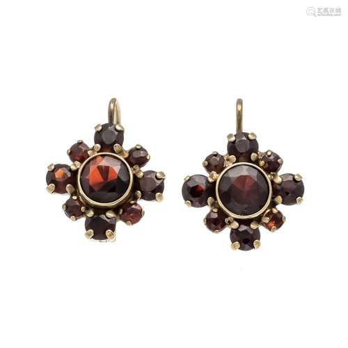 Garnet earrings GG 333/000 wit