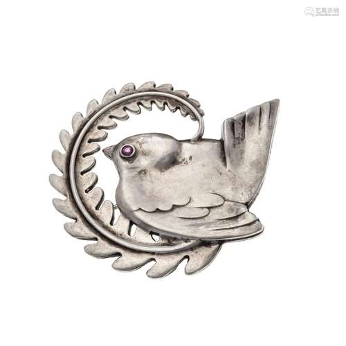 Georg Jensen brooch silver 925