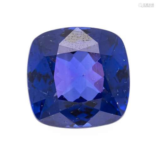 Tanzanite 26,5 ct, cushion cut