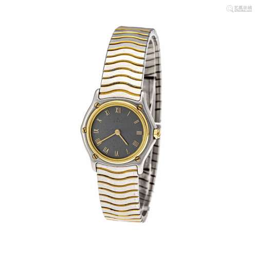 Ebel ladies quartz watch, stee