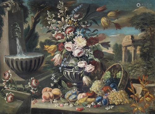 European School, Antique Still Life Painting