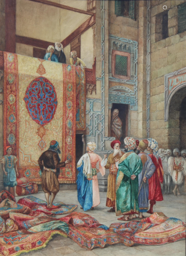 After Gerome, "The Carpet Merchant" Orientalist