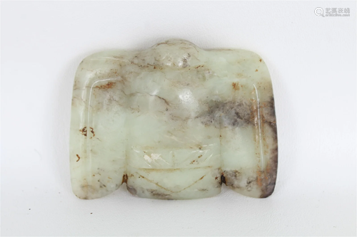 Chinese Archaistic Jade Bird