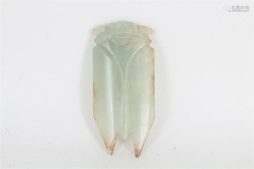 Chinese Archaistic Jade Cicada