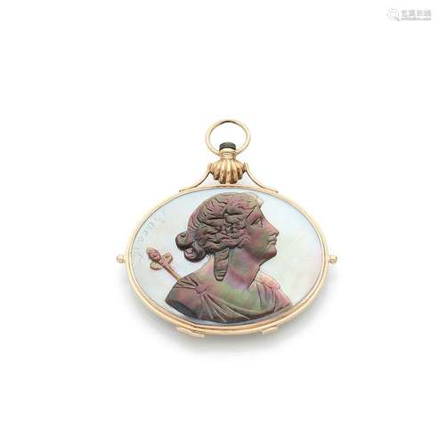 Pendentif double face en