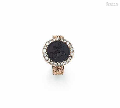 Bague en or 14K (585), o