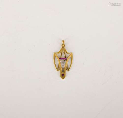 Pendentif en or 18K (750