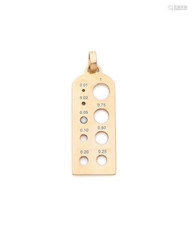 FREDPendentif en or 18K