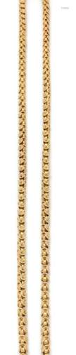 Long collier en or 18K (