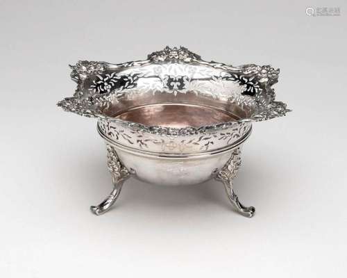 A Dutch silver brazier, The Hague