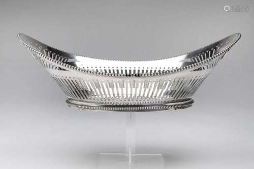 A Frysian silver bread basket