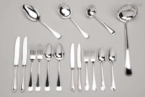 A Dutch silver collection of flatware