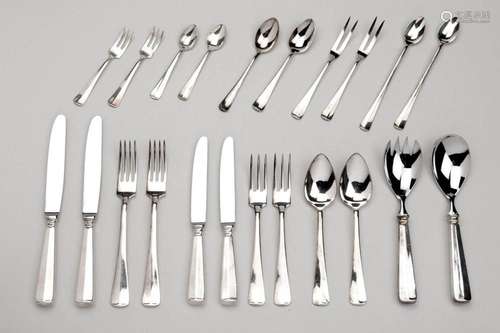 A Dutch collection of flatware