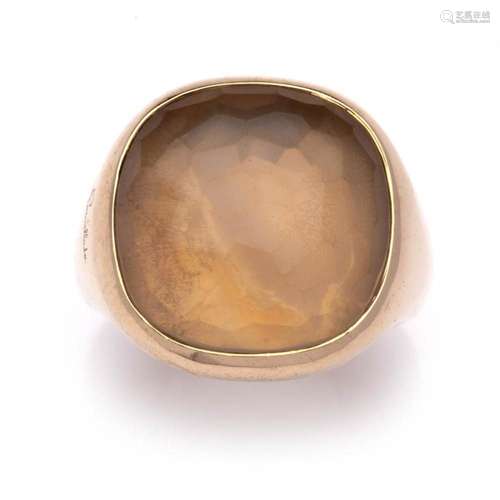 An 18k gold ring, by Pomellato