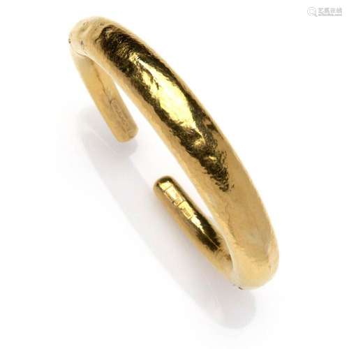 An 18k gold bangle, Lalaounis