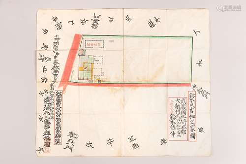 A FLOOR PLAN DEPICTING THE HOUSE OF MR. SUZUKI