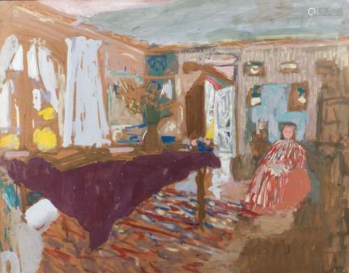 Edouard Vuillard (1868-1940)<br />
Madame Vuillard dans son ...