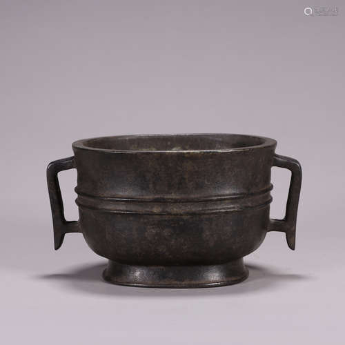 Bronze Double-Eared Censer