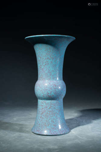 Jun Ware Beaker Vase Gu