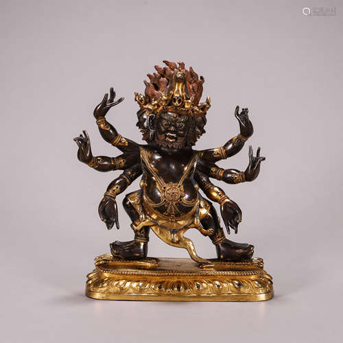 Gile-Bronze Figure of Mahakala