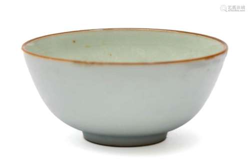 A small Qingbai Song style bowl with lotus pond pattern