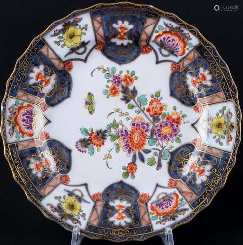 Meissen splendor plate 18th century, Johann D. Kretzschmar, ...