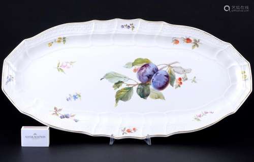 Meissen Neubrandenstein Fruits large fish platter L 54 cm, 1...