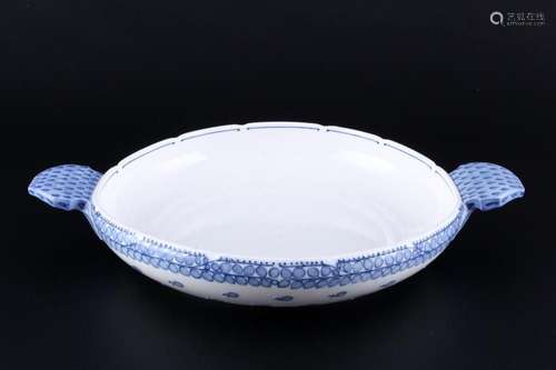 Meissen Riemerschmid Blue Panicle handled bowl 1st choice, 1...