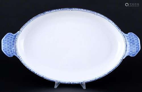 Meissen Riemerschmid Blue Panicle handled platter 1st choice...