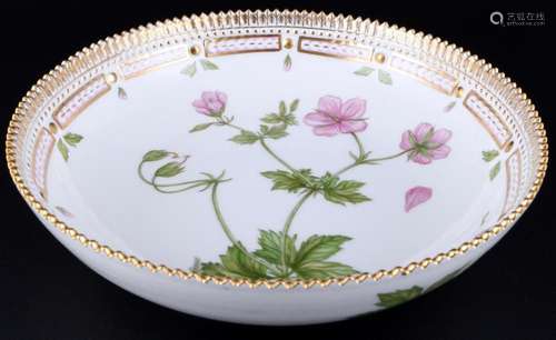 Royal Copenhagen Flora Danica round bowl 3503 1st choice, ru...