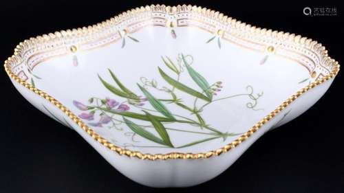 Royal Copenhagen Flora Danica large square bowl 3510 1st cho...