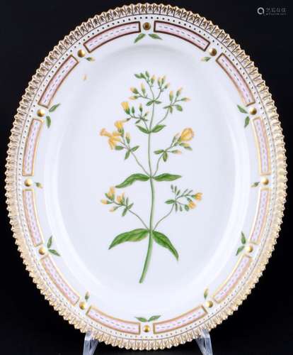 Royal Copenhagen Flora Danica large oval platter 3516 1st ch...